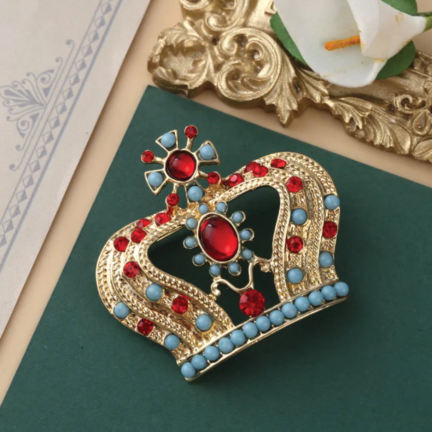Royal Crown Brooch
