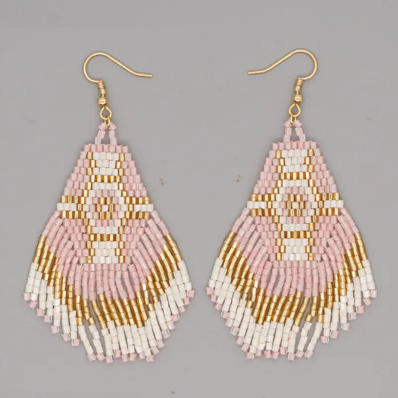 Bohemian Handmade Beaded Earrings - PEACHY ACCESSORIES