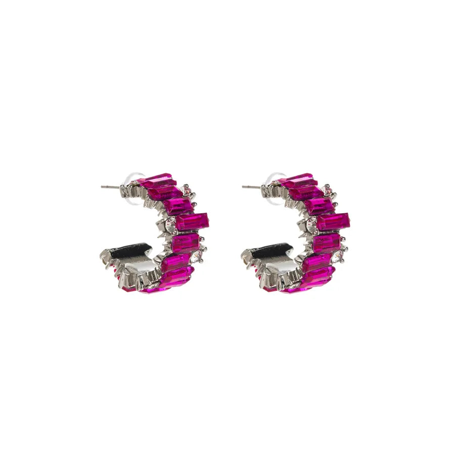 Rhinestones Ear Studs - PEACHY ACCESSORIES