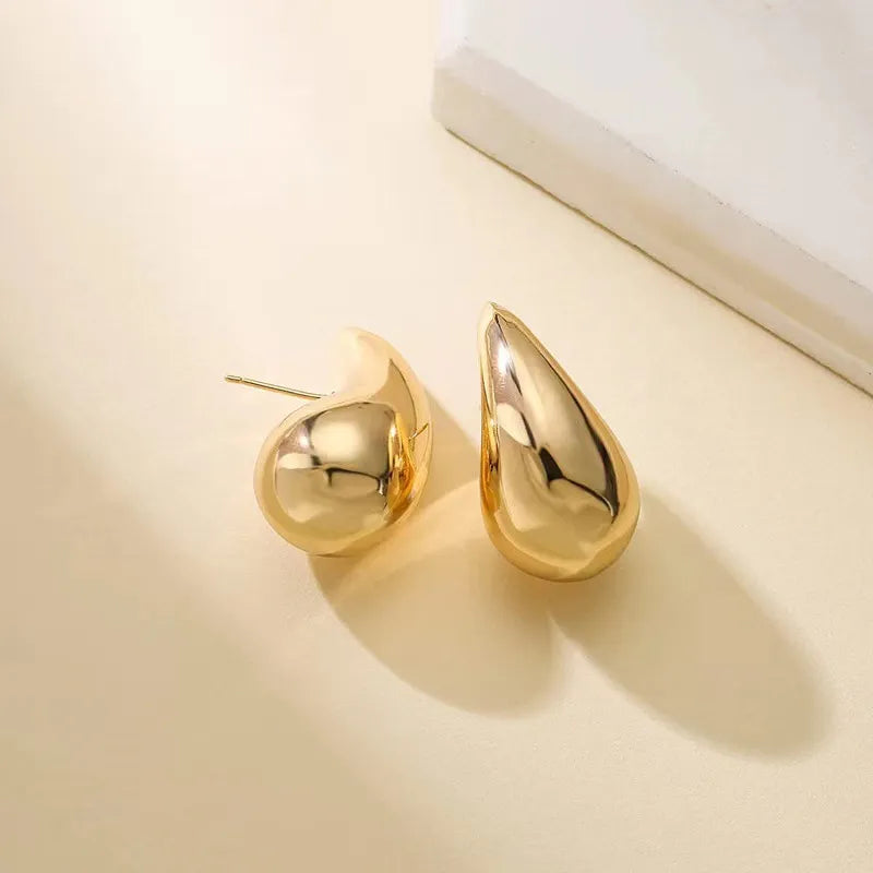 Drop Earrings - 18K Gold Plated - PEACHY ACCESSORIES