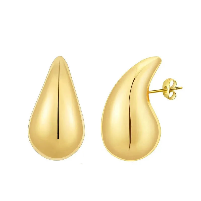 Drop Earrings - 18K Gold Plated