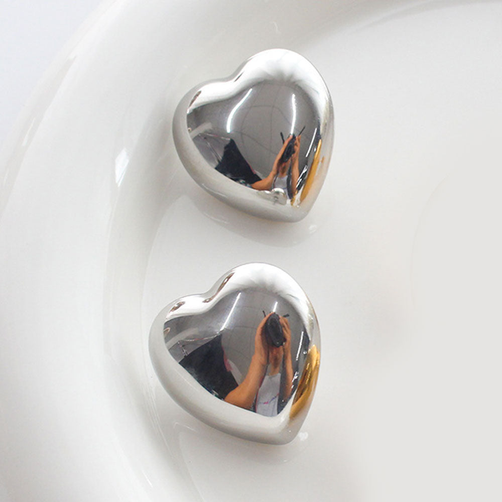 Iconic Large Heart Earrings