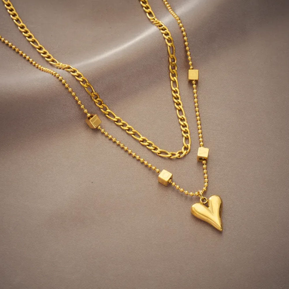 Chunky Heart Necklace