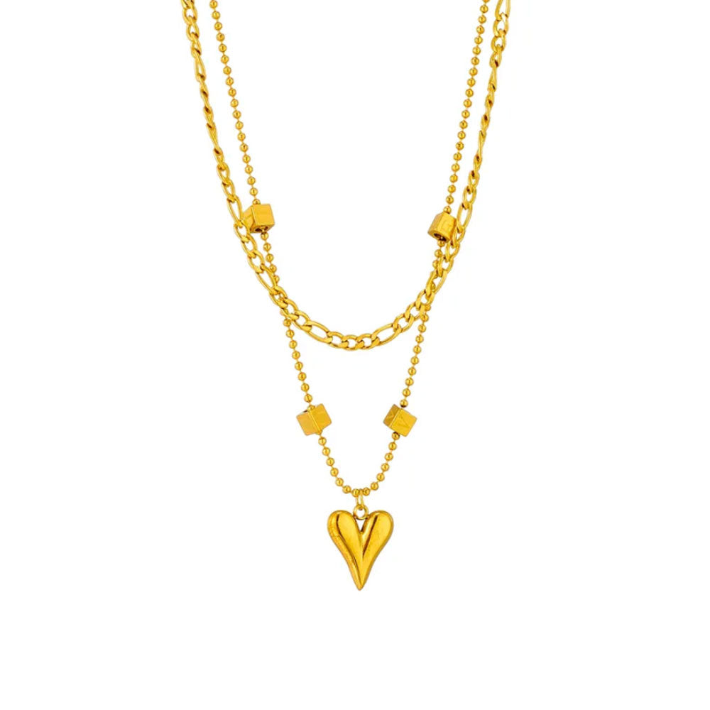 Chunky Heart Necklace