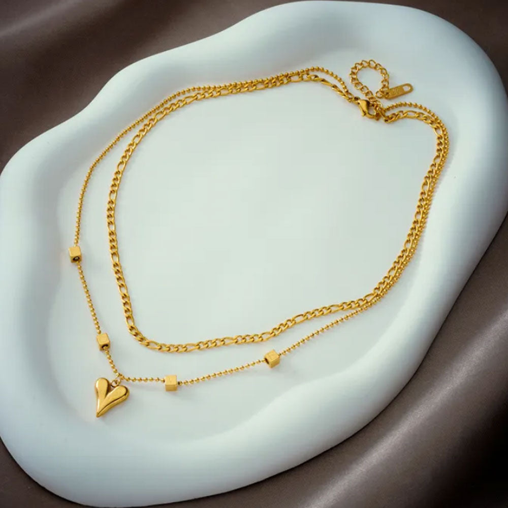 Chunky Heart Necklace
