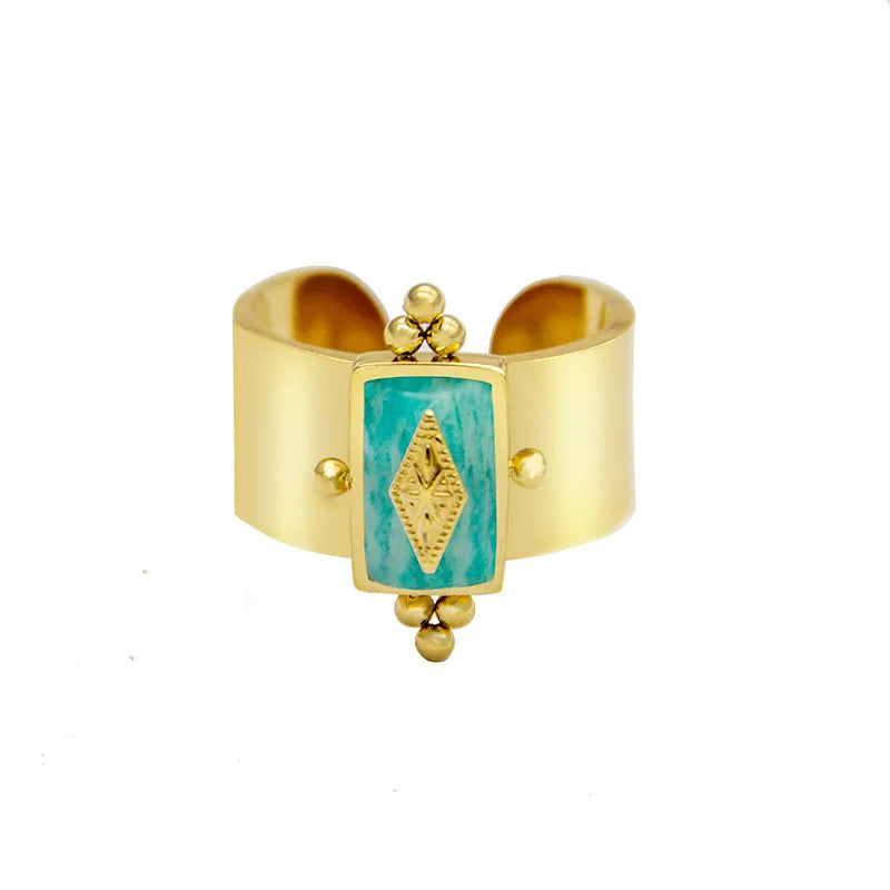 Royal Gold Armor Ring - 18K Gold Plated - PEACHY ACCESSORIES