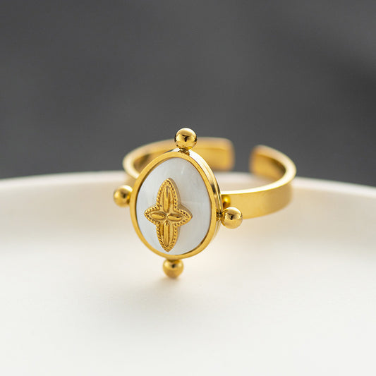 Royal Knight Ring - 18K Gold Plated - PEACHY ACCESSORIES
