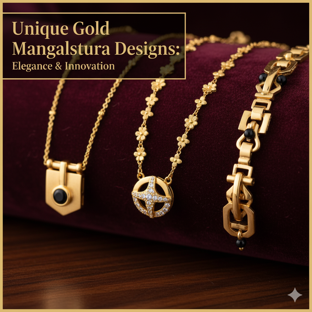Unique Gold Mangalsutra Designs: Elegance & Innovation
