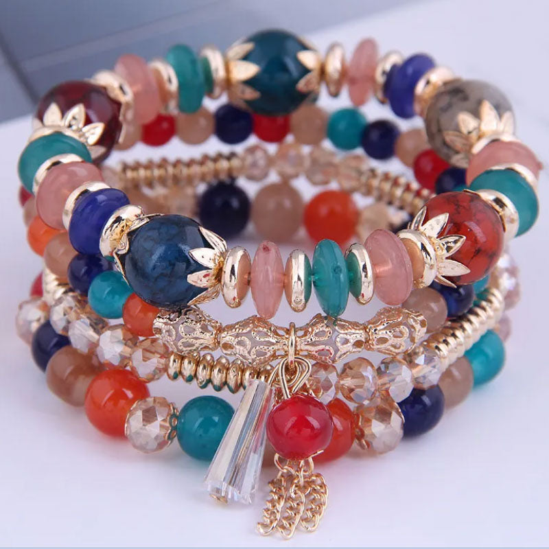 Boho Beaded Multi-layer Bracelet