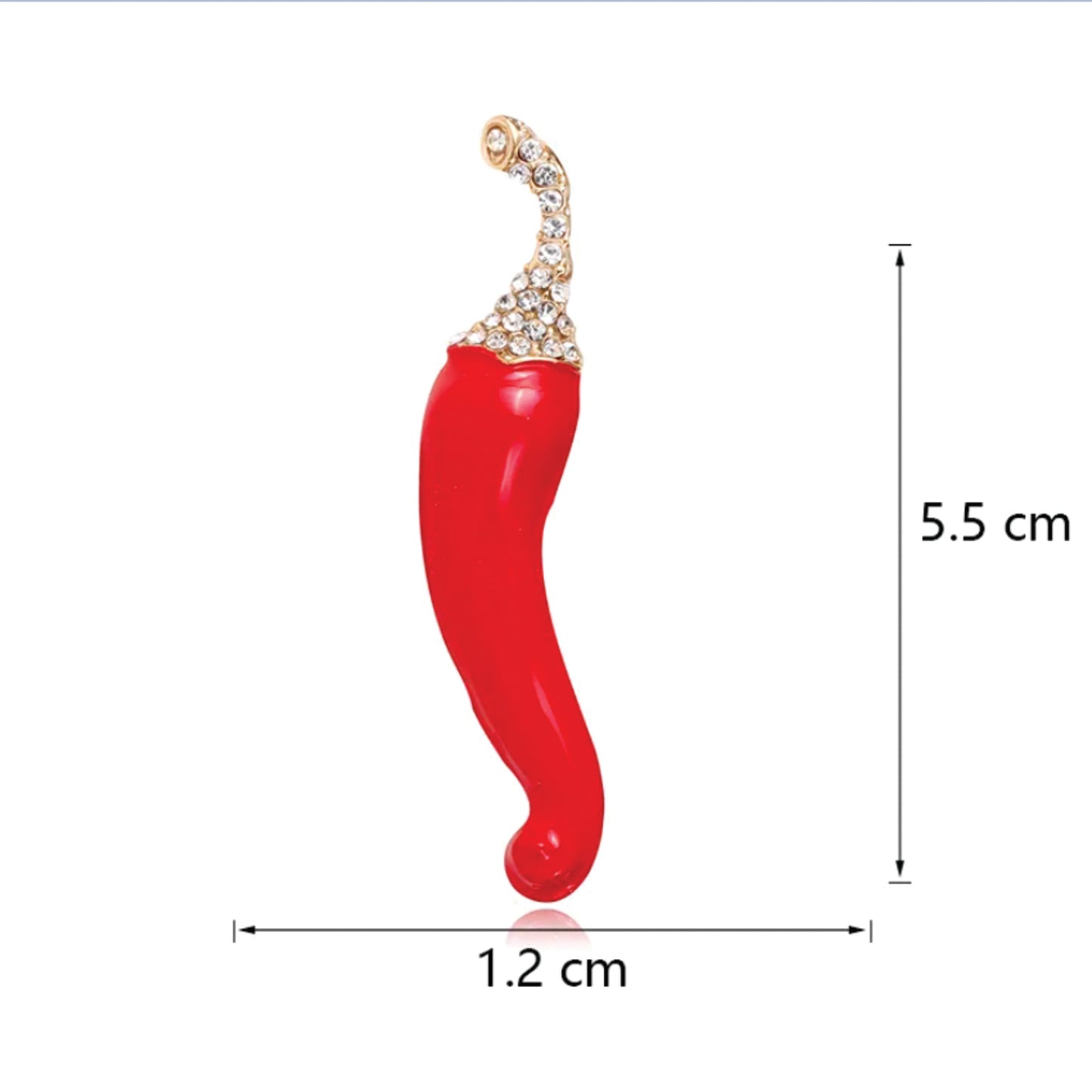 Red Chili Brooch