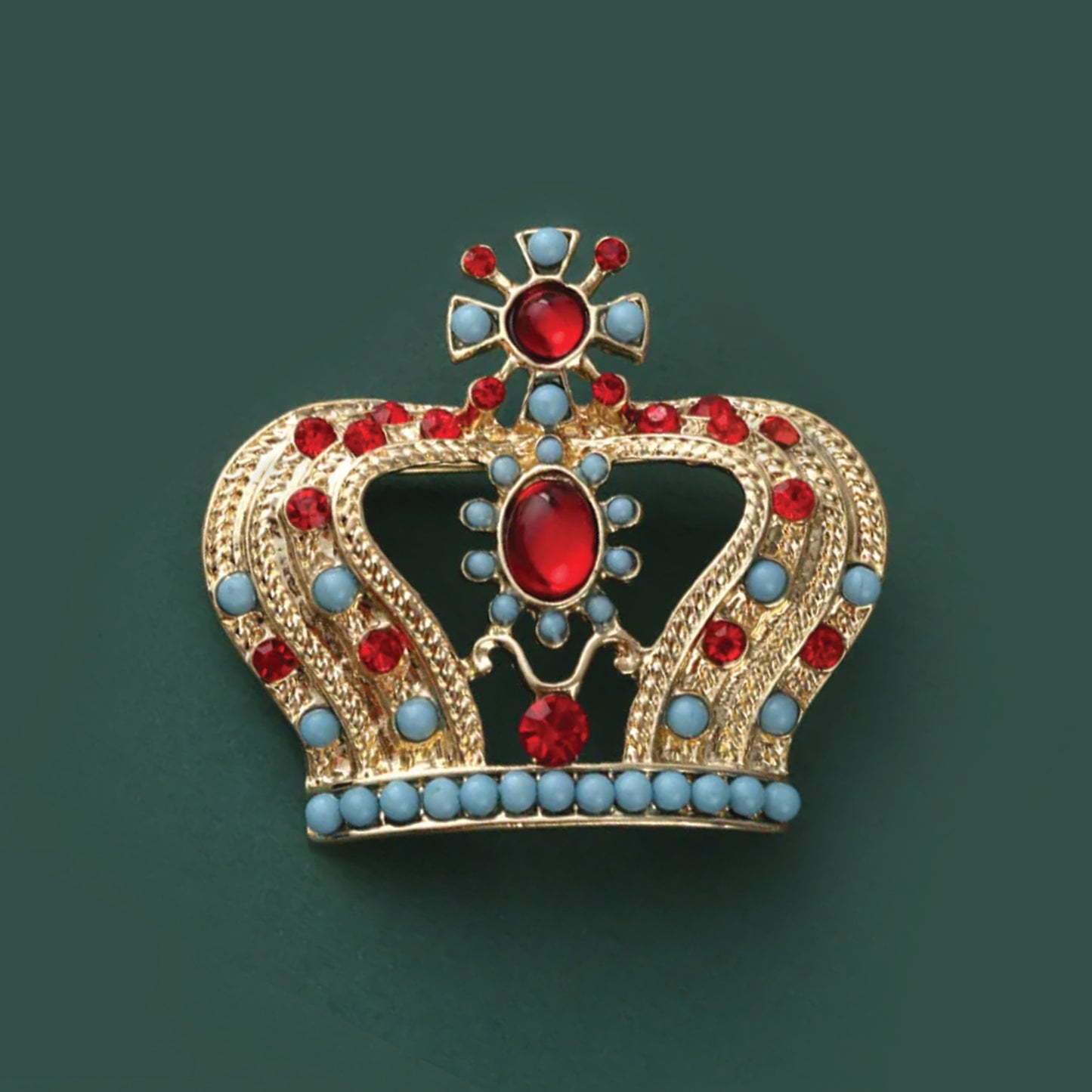 Royal Crown Brooch