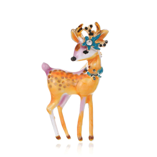 Deer Brooch
