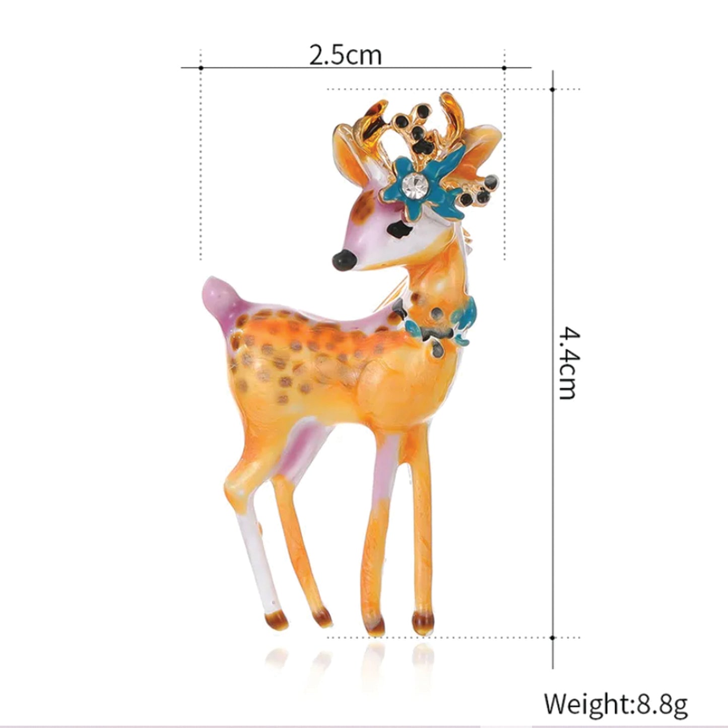Deer Brooch