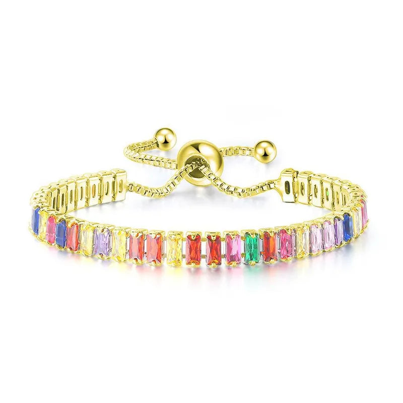 Colorful Zircon Bracelets - PEACHY ACCESSORIES