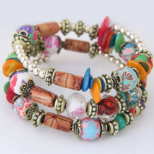 Bohemian Style Multi-layer Bracelet - PEACHY ACCESSORIES