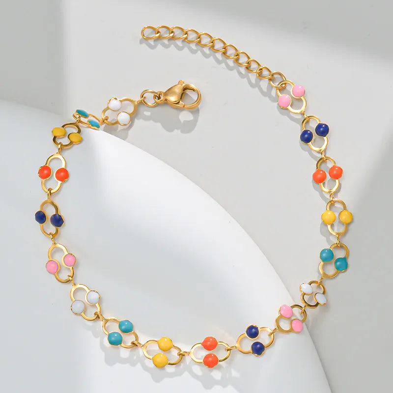 Colorful Stainless Steel Bracelet - PEACHY ACCESSORIES