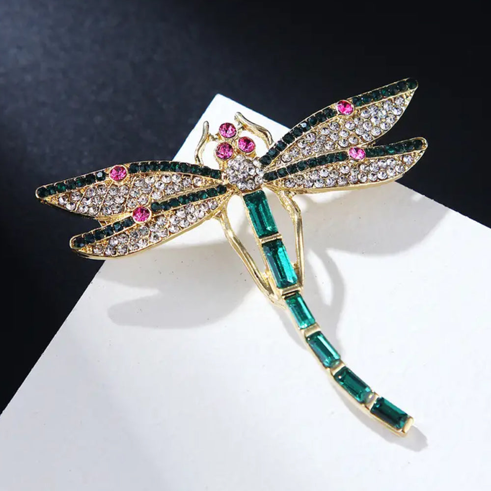 luxurious Dragonfly Brooch