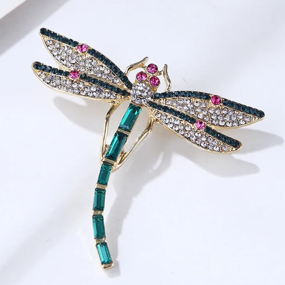 luxurious Dragonfly Brooch