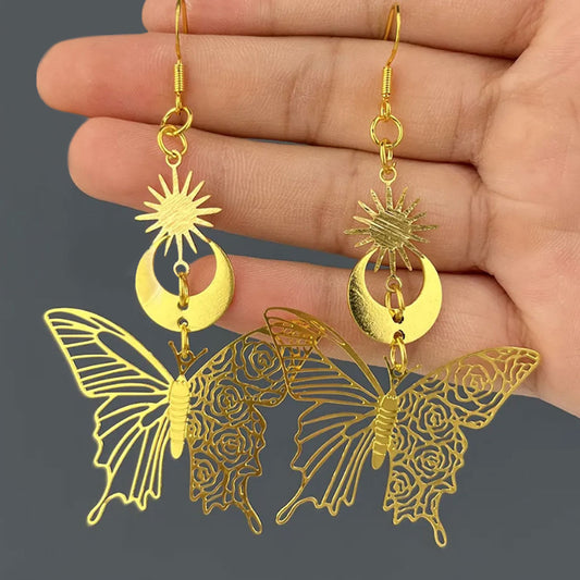 Boho Butterfly Earrings