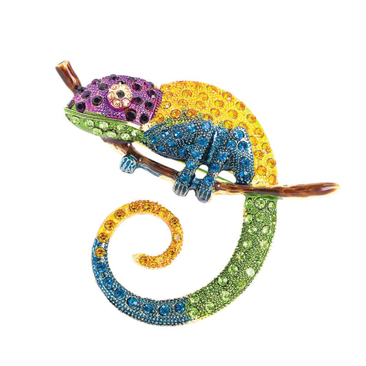 Chameleon Brooch - PEACHY ACCESSORIES