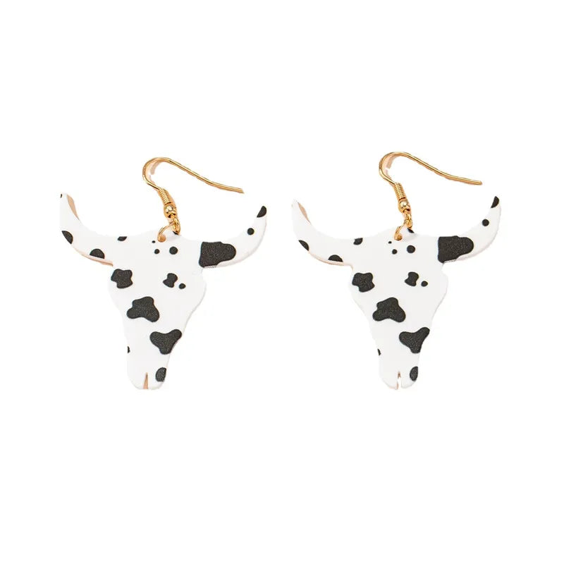 Cute Cow Earrings - PEACHY ACCESSORIES