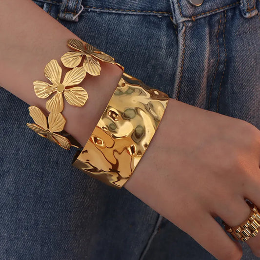 Classic Floral Kada Bracelet