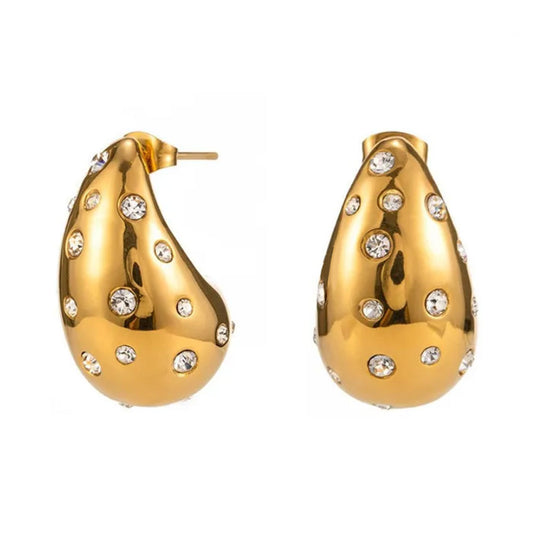 Exquisite Drop Earrings - 18K Gold Plated