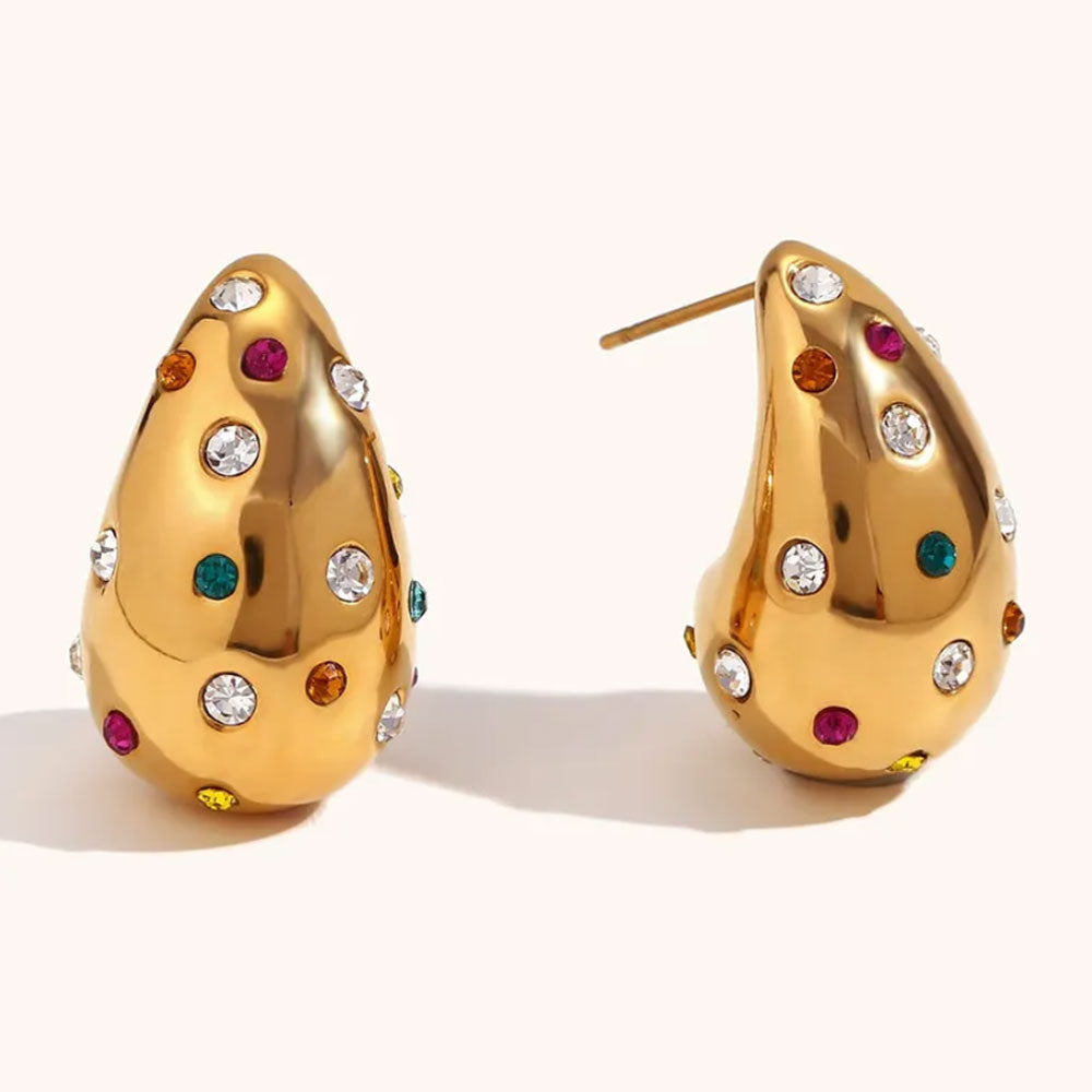Exquisite Drop Earrings - 18K Gold Plated