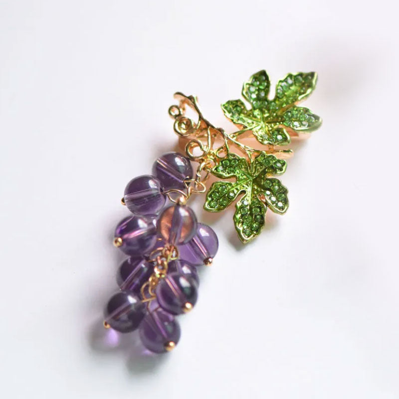 Grapes Brooch - PEACHY ACCESSORIES
