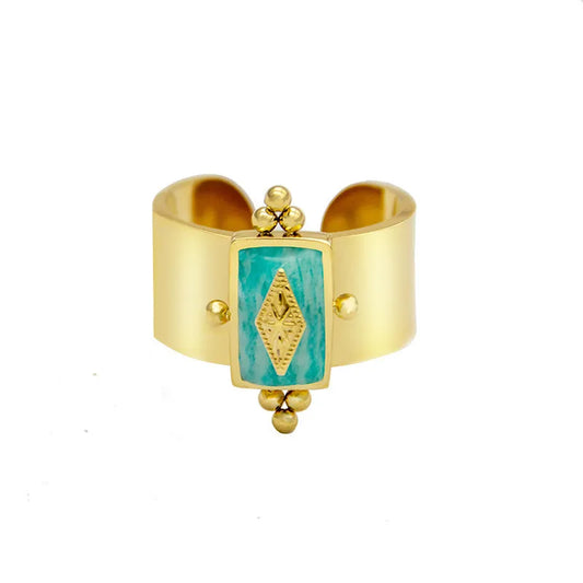 Royal Gold Armor Ring - 18K Gold Plated
