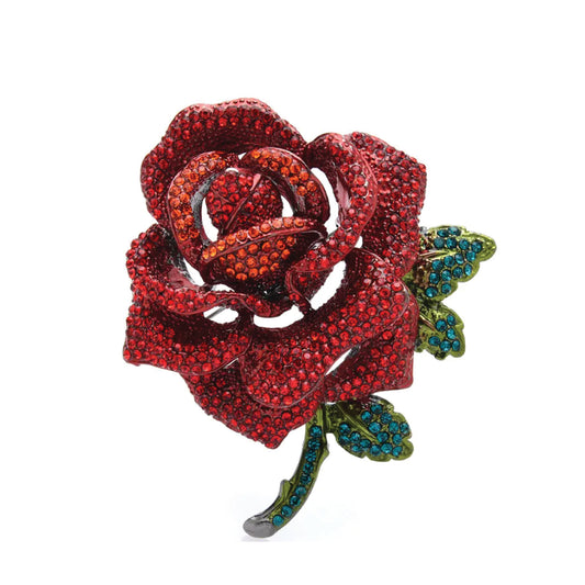 Luxurious Rose Brooch