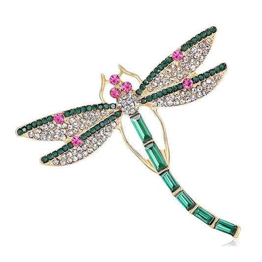 luxurious Dragonfly Brooch