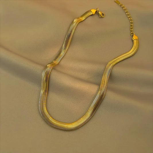 Snake Chain 18K Gold Plated